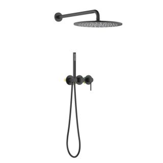 Душевой комплект Timo Saona SX-2349/03SM чёрный матовый